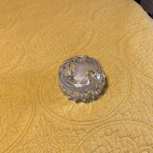 Crystal trinket box